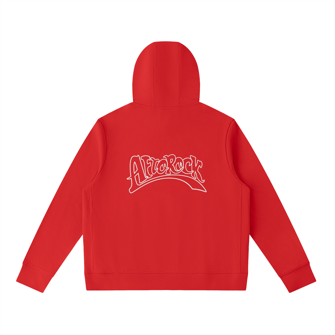 AfroRock Core Pullover Red Hoodie