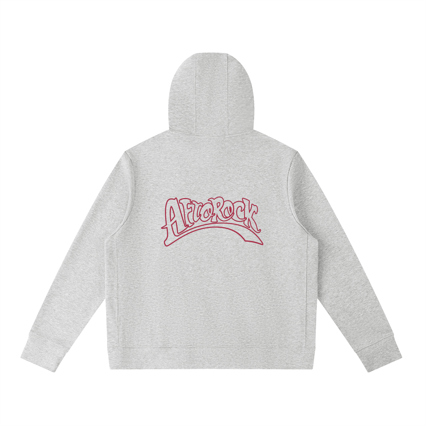 AfroRock Core Pullover Gray Hoodie