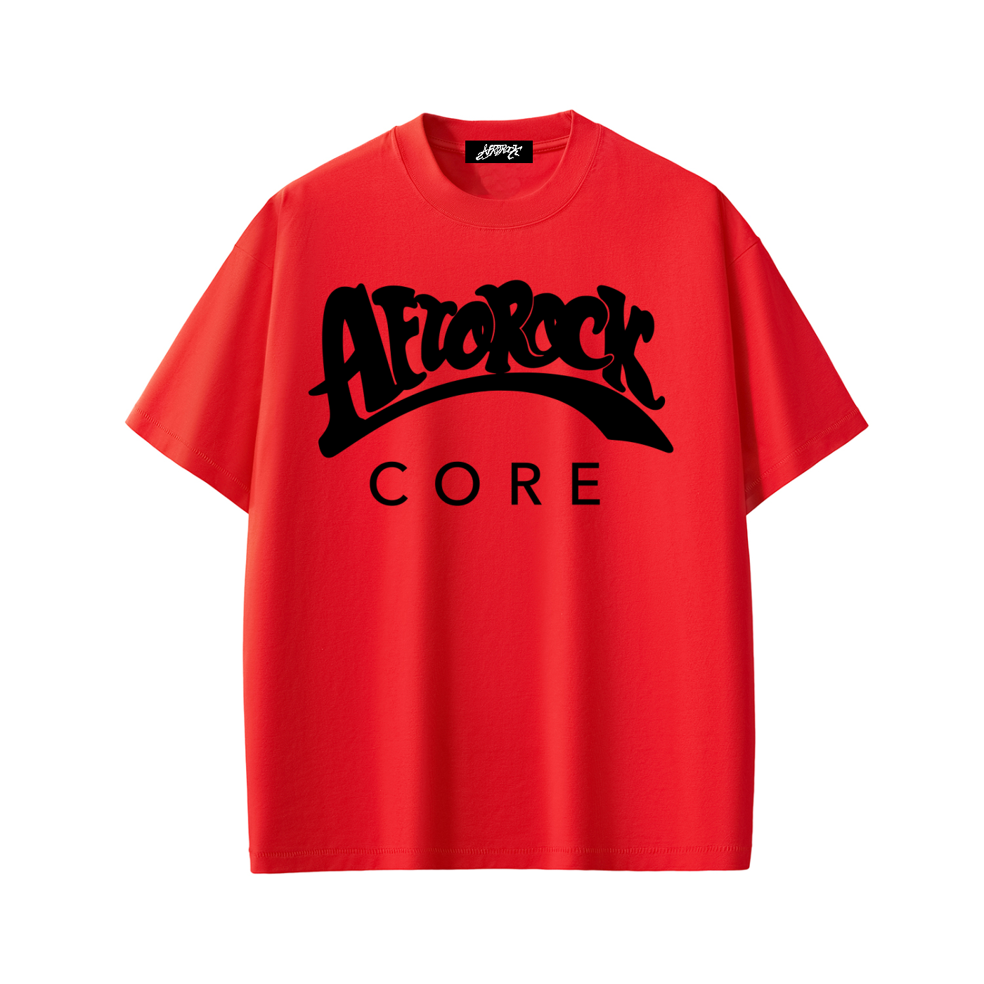 AfroRock Core Quick-Dry Cooling Red T-Shirt