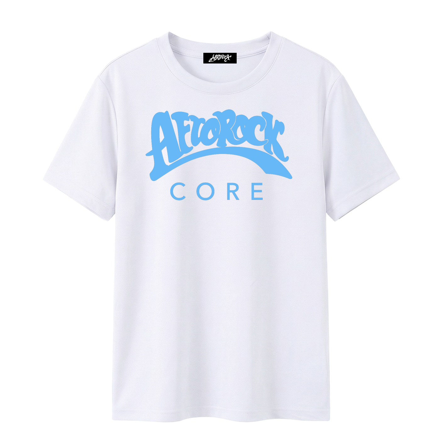 AfroRock Core Performance White T-Shirt