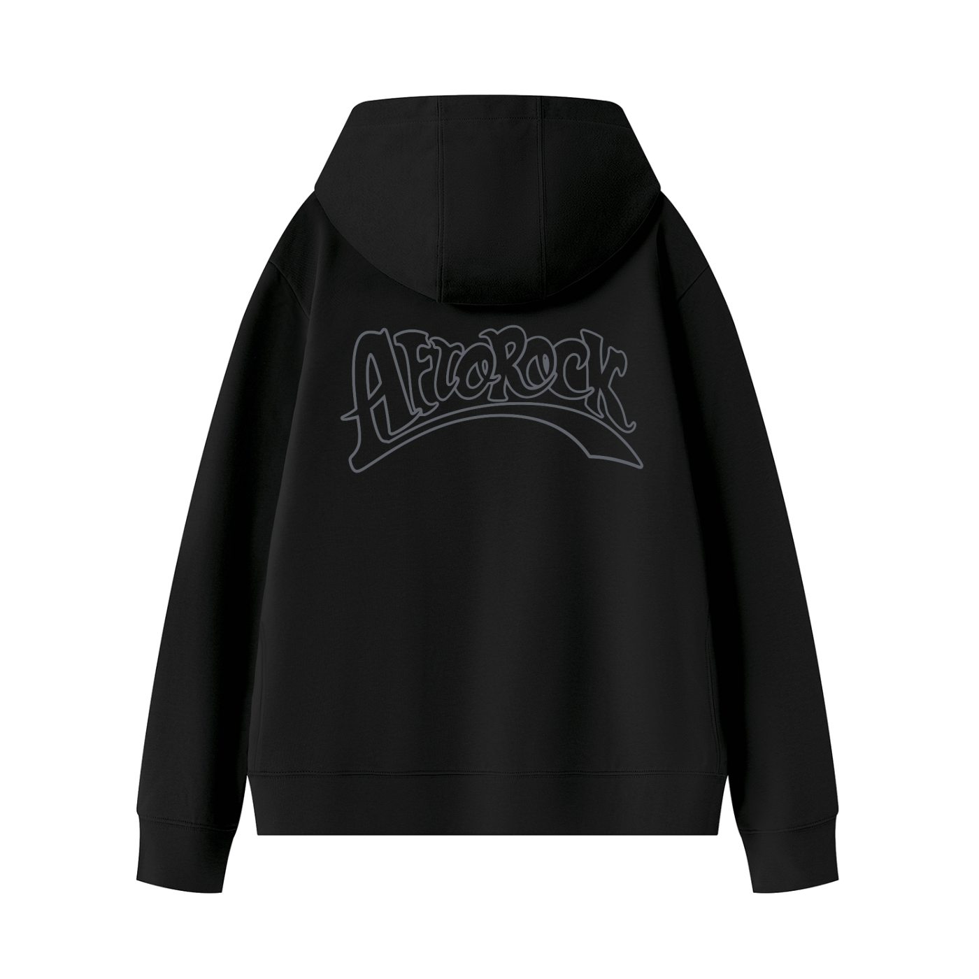 AfroRock Core Pullover Black Hoodie