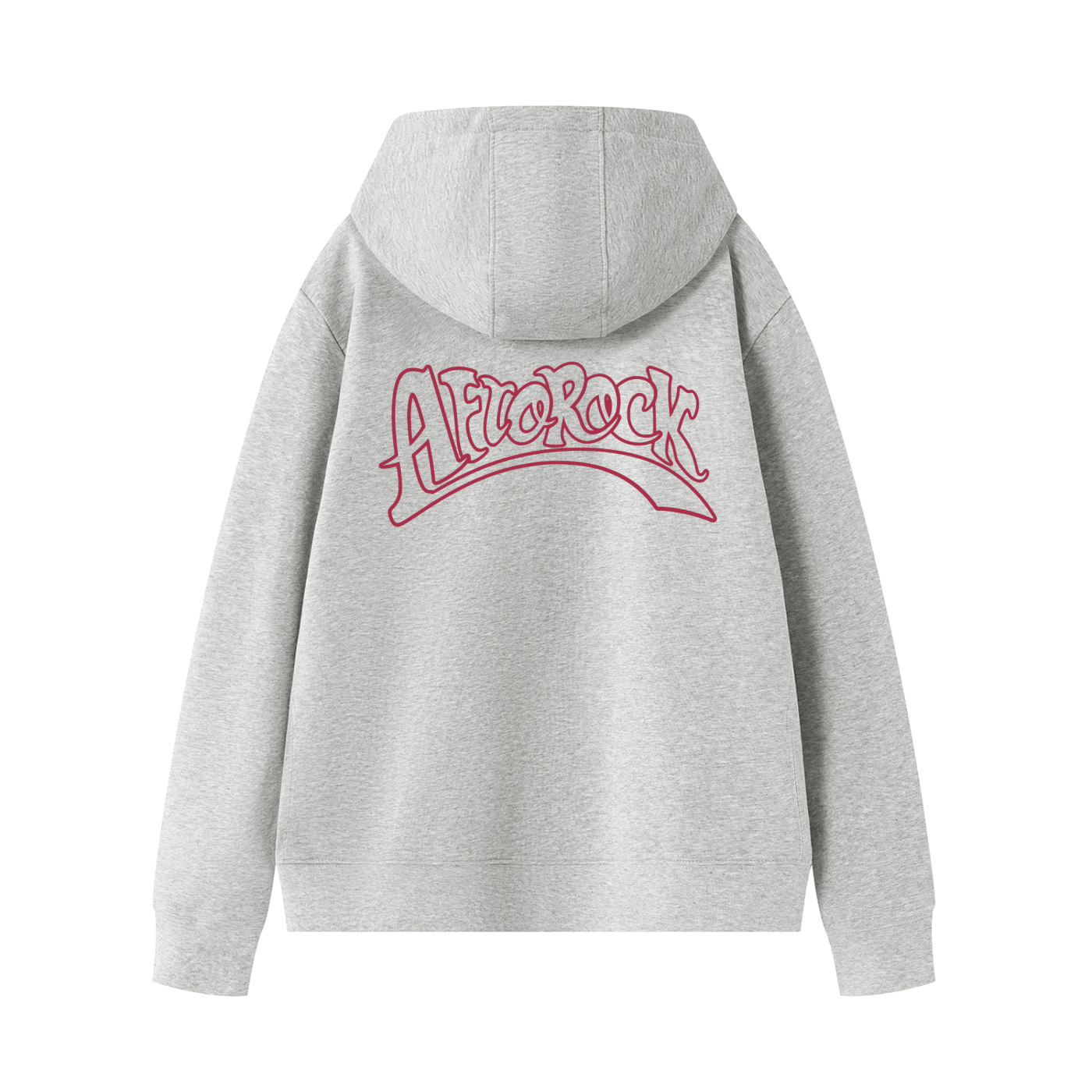 AfroRock Core Pullover Gray Hoodie