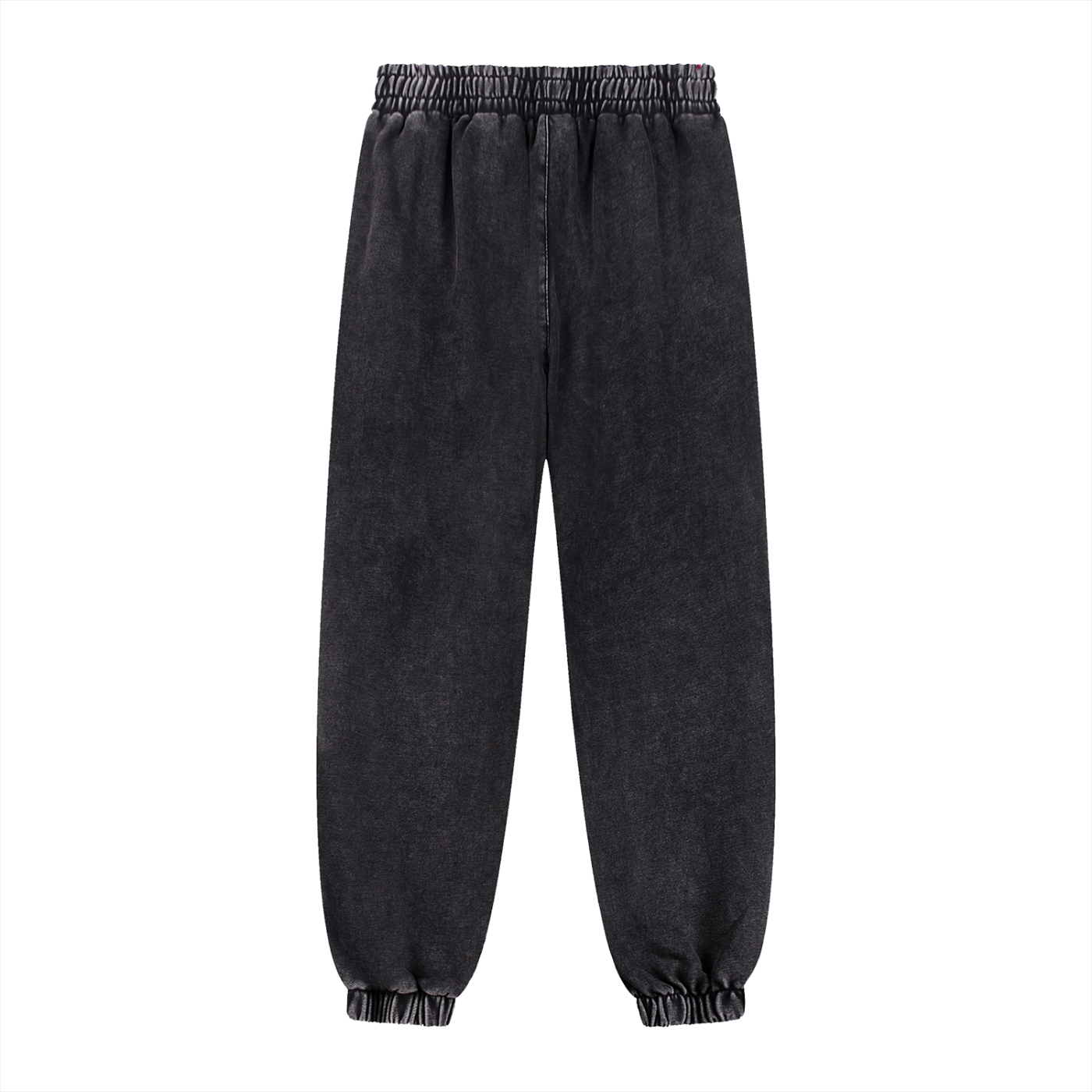 AFROROCK WASH HEAVYWEIGHT BLACK JOGGER SWEATPANTS