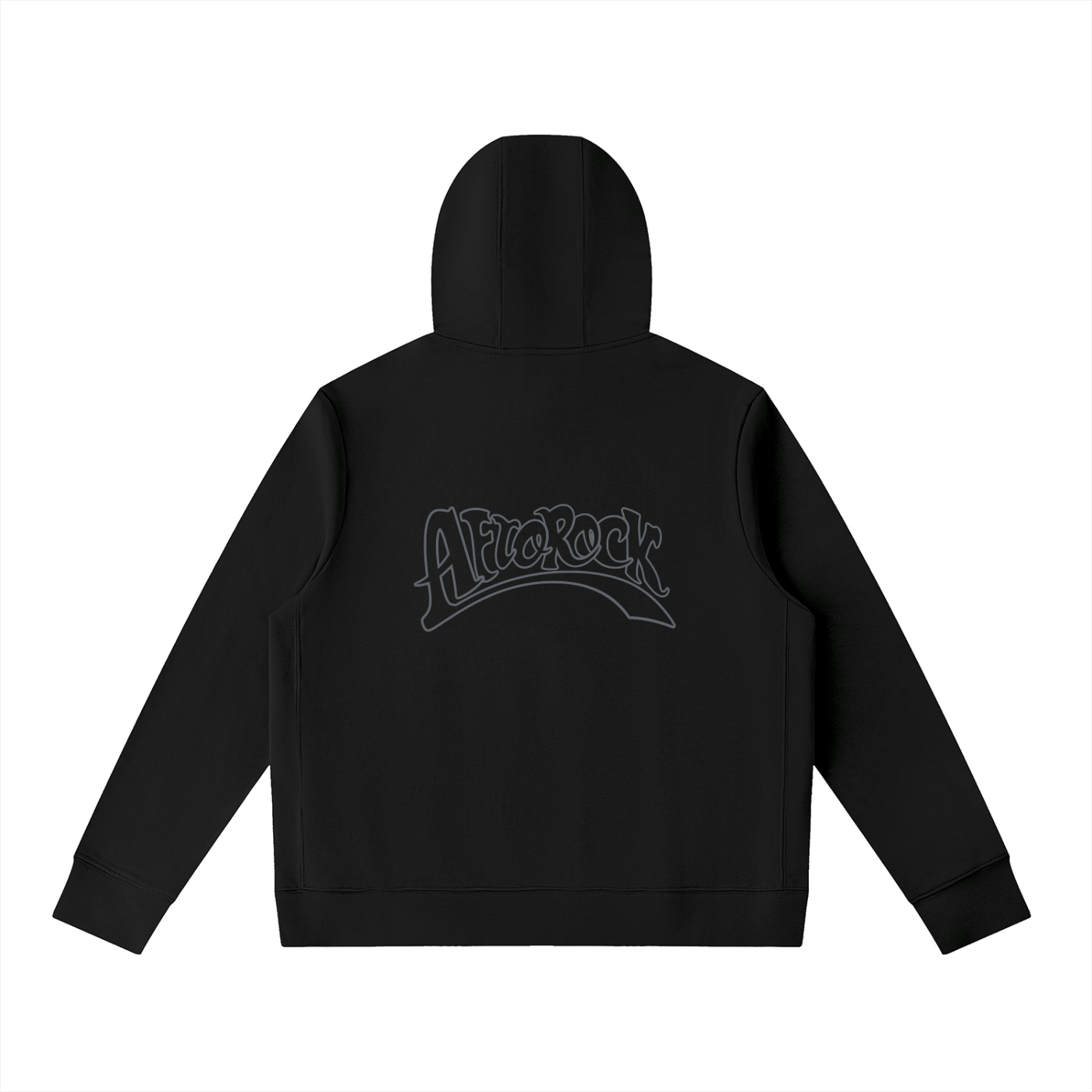 AfroRock Core Pullover Black Hoodie