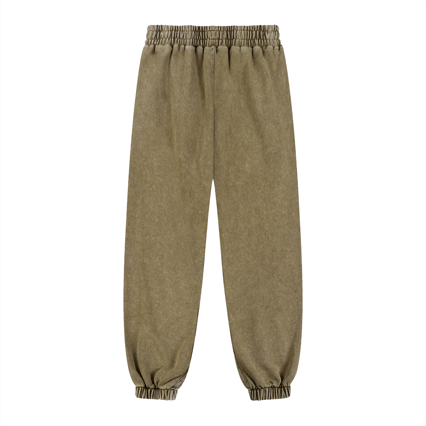 AFROROCK WASH HEAVYWEIGHT BROWN JOGGER SWEATPANTS