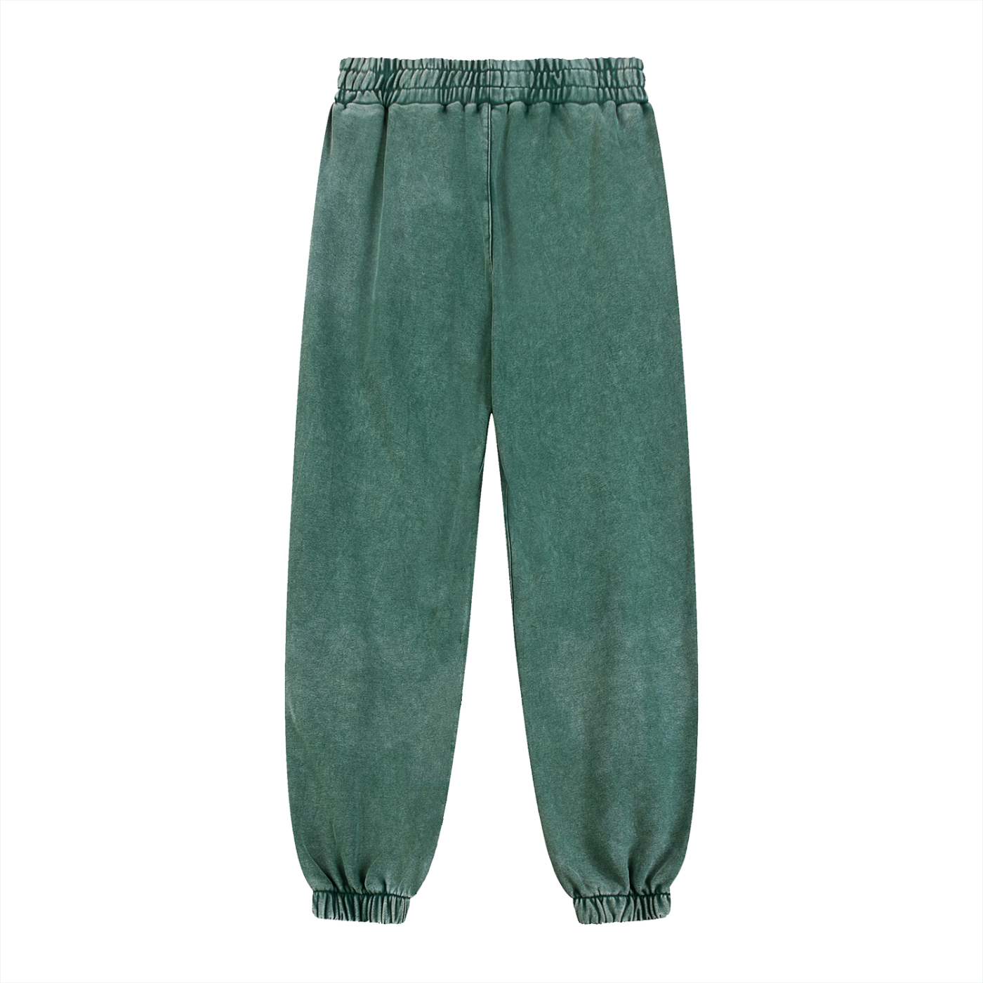 AFROROCK WASH HEAVYWEIGHT GREEN JOGGER SWEATPANTS